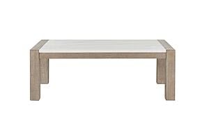 T1321 Natural/White Coffee Table by Global Furniture