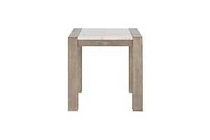 T1321 Natural/White End Table by Global Furniture