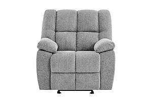 U6000 Smoke Glider Recliner by Global Furniture