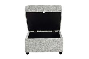 U9401 Nickel Sofa Bed Ottoman w/Storage by Global Furniture
