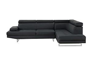 U9784 Black Right Arm Facing Sectional by Global Furniture