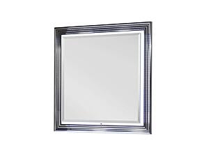 Ylime Smooth White Mirror w/LED by Global Furniture