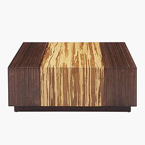 Azara Cube Bamboo Coffee Table - Sable by Greenington