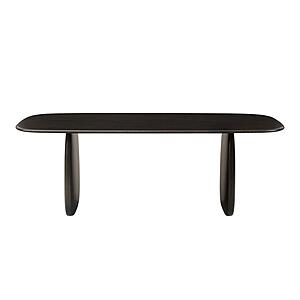 72" Aria Dining Table - Caviar by Greenington