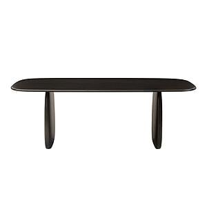 84" Aria Dining Table - Caviar by Greenington