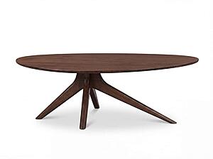 Rosemary Coffee Table - Black Walnut by Greenington