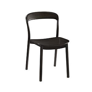 Hanna Chair Bamboo Seat - Caviar by Greenington