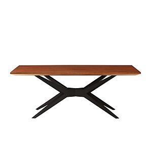 Sonoma Dining Table - Amber & Caviar by Greenington