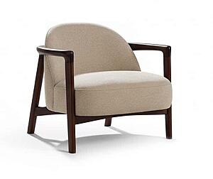 Skylar Arm Chair - Pearl Fabric by Greenington
