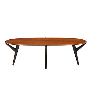 Tofino Coffee Table - Amber & Caviar by Greenington