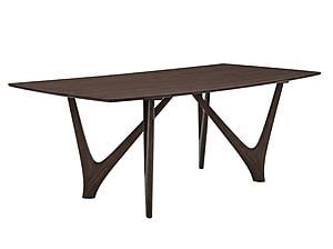 Vetra 84" Dining Table - Black Walnut by Greenington