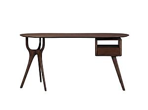 Wynn Desk - Black Walnut by Greenington