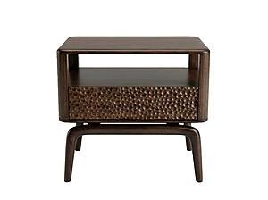 Zeva Nightstand - Black Walnut by Greenington