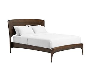 Zeva Bed - Black Walnut by Greenington