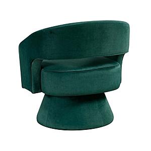 Lavon Swivel Chair - Green by Homelegance