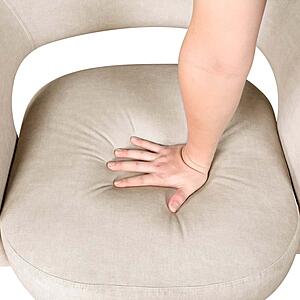 Lavon Swivel Chair - Taupe by Homelegance