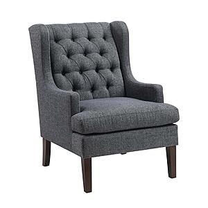 Quent Accent Chair - Charcoal by Homelegance