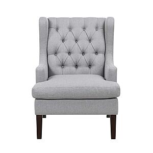 Quent Accent Chair - Gray by Homelegance