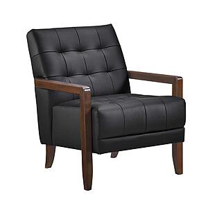 Crafton Accent Chair - Black by Homelegance
