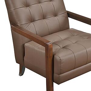 Crafton Accent Chair - Brown by Homelegance