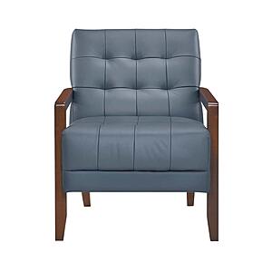 Crafton Accent Chair - Blue by Homelegance