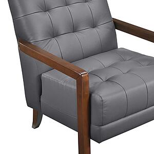 Crafton Accent Chair - Dark Gray by Homelegance