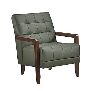 Crafton Accent Chair - Green by Homelegance