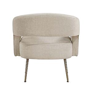 Roslyn Accent Chair - Taupe by Homelegance