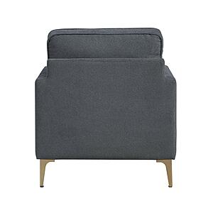 Colette Accent Chair - Dark Gray by Homelegance
