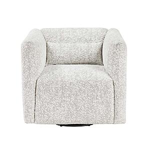 Vienna Swivel Chair - Beige by Homelegance