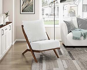 Audrey Accent Chair - Beige by Homelegance