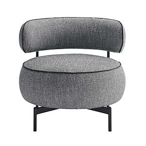 1173GY-1  Swivel Chair - Gray by Homelegance