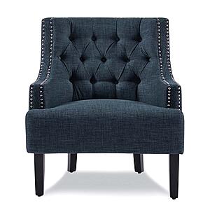 Charisma Accent Chair - Indigo by Homelegance