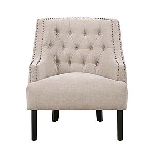 Charisma Accent Chair - Cement by Homelegance