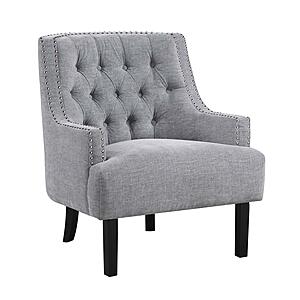 Charisma Accent Chair - Gray by Homelegance