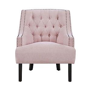 Charisma Accent Chair - Pink by Homelegance