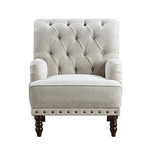 Carol Accent Chair - Beige by Homelegance