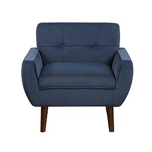 Meadow Accent Chair - Navy by Homelegance