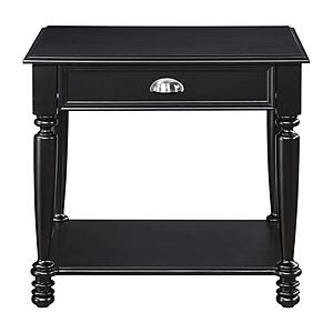 Sanders End Table - Black by Homelegance