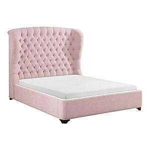 Cameo California King Bed - Pink by Homelegance