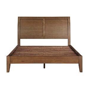 Evans 5pc Queen Bedroom Set  - Light Brown by Homelegance