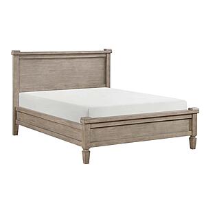 Marceline California King Platform Bed - Gray Oak by Homelegance