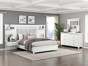 Kidman Mirror - White by Homelegance