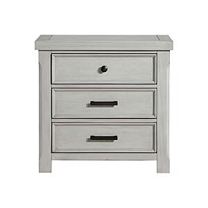 Willowbrook Nightstand - Light Gray by Homelegance