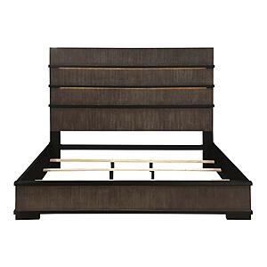 Acworth 5pc Queen Bedroom Set  - Brownish Gray by Homelegance