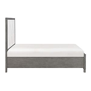 Rowan 5pc Queen Bedroom Set  - Ivory & Gray by Homelegance