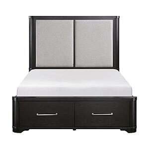 Gilbert 5pc Queen Bedroom Set  - Light Gray by Homelegance