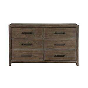 Cambridge Dresser - Dark Walnut by Homelegance