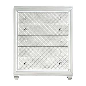 Leesa Chest - Silver  by Homelegance