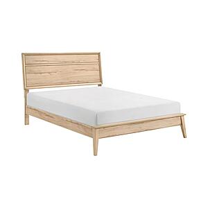 Marrin 5pc Queen Bedroom Set  - Natural Oak by Homelegance